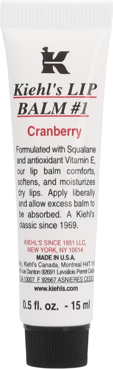 Kiehls Lip Balm 1 Cranberry 15 ml
