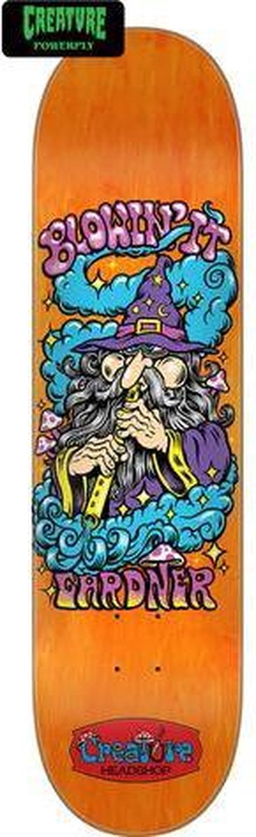 Creature Gardner Blowin It 8.25 skateboard deck