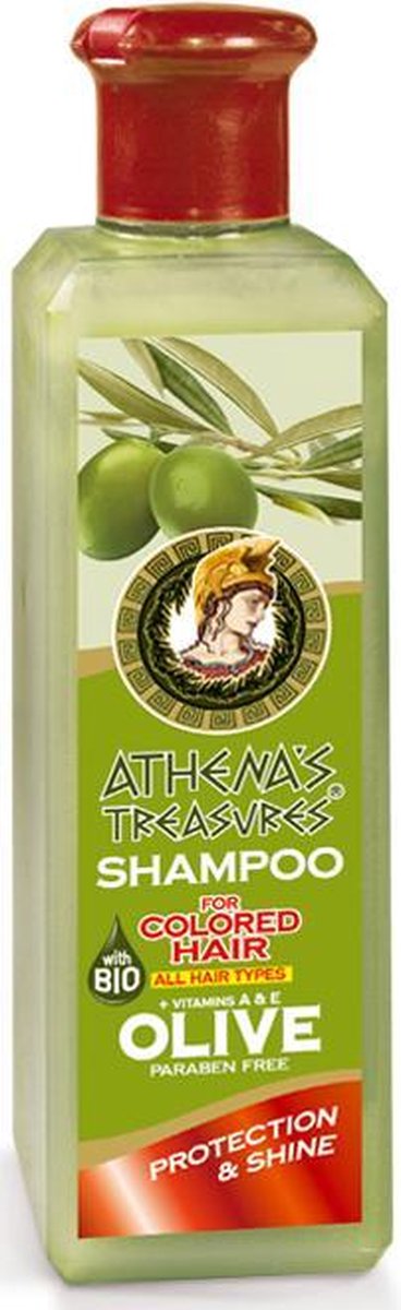 Pharmaid Athenas Treasures Natuurlijke Shampoo met olijfextracten voor gekleurd haar 250ml
