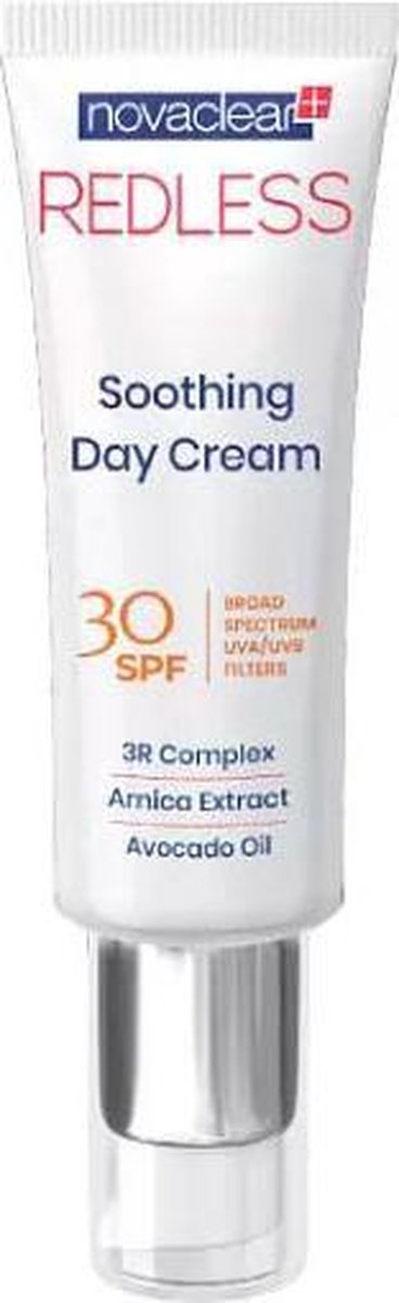 NovaClear Redless Soothing Day Cream SPF30 - 50ml.