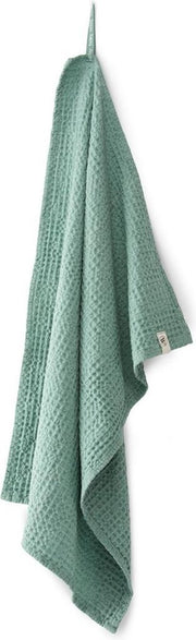 Walra Keukendoek Blocks - 50x70 - 100% Katoen - Groen