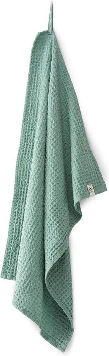 Walra Keukendoek Blocks - 50x70 - 100% Katoen - Groen