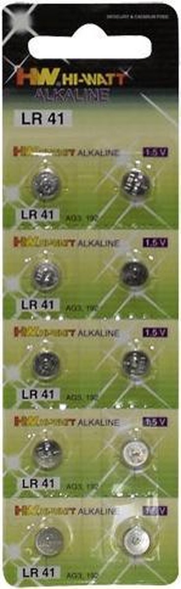 Camelion Knoop Batterijen - 10 stuks (LR41)