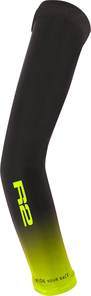 R2 Mangu Sleeve Armmouwen Fietsen Hardlopen Geel S - 2 stuks
