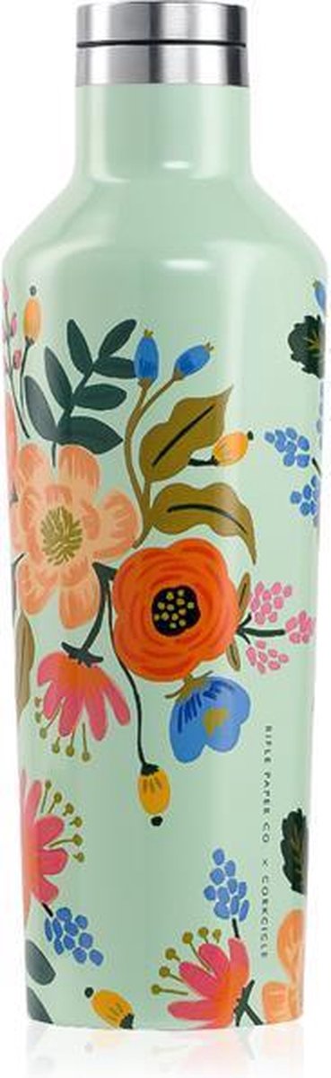Corkcicle - Lively Floral (Mint)