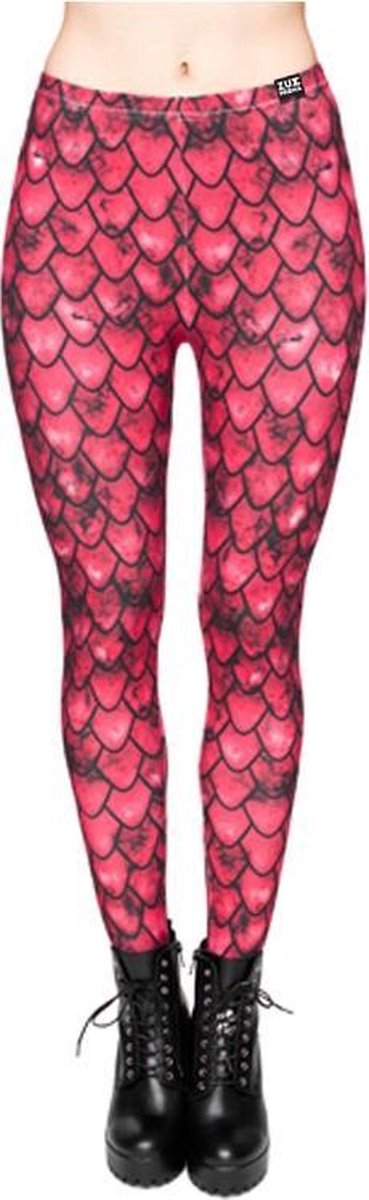 ZUMPREMA Dragon Red Sport legging NEW