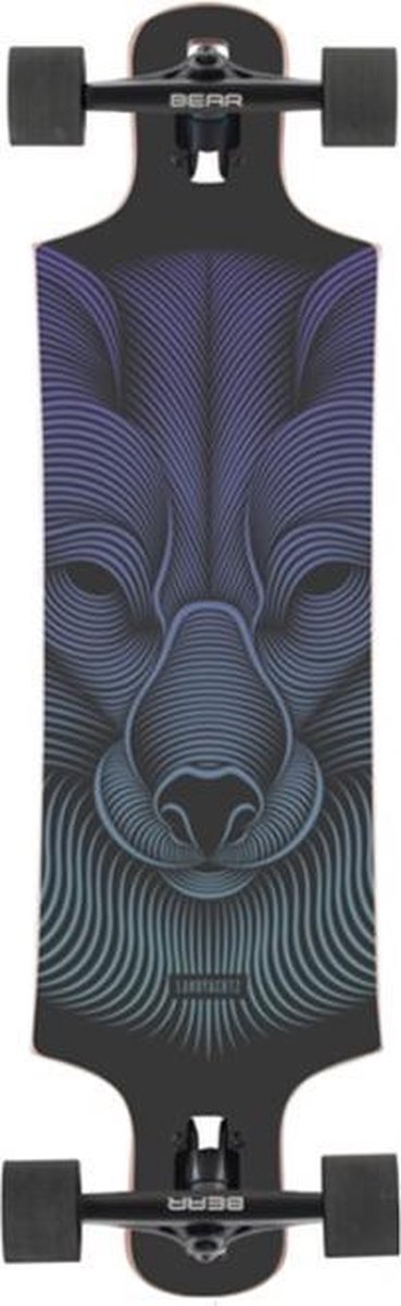Landyachtz Drop Hammer 36.5 longboard night fox
