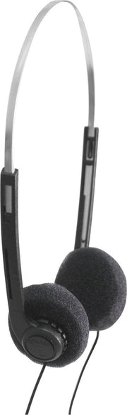 SoundLAB lichtgewicht on-ear stereo hoofdtelefoon / zwart - 1