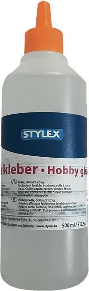 Stylex Hobbylijm Transparant 500 Ml