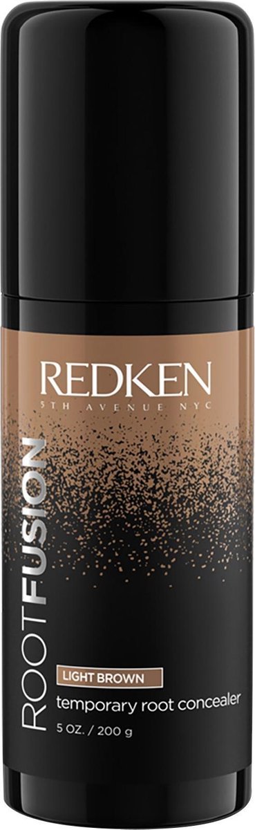 Redken - Root Fusion - Temporary Root Concealer - Light Brown - 75 ml