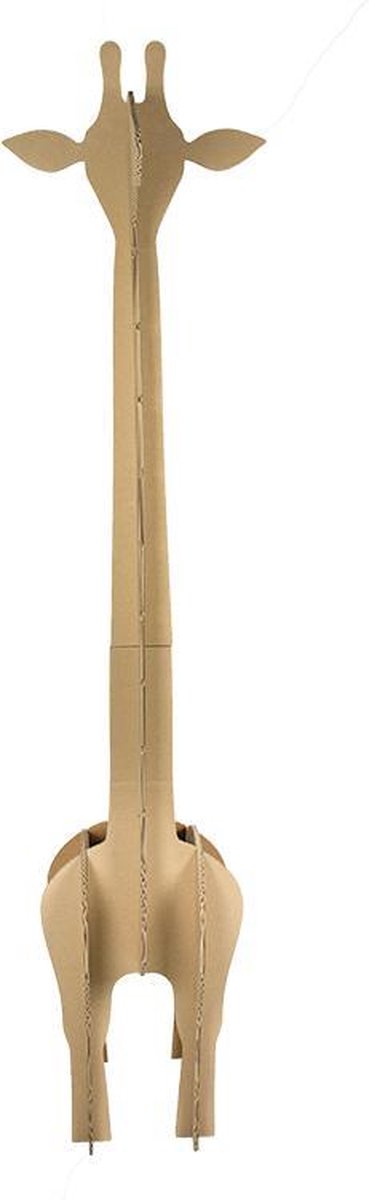 KarTent - Kartonnen Giraffe Groeimeter - Duurzaam Karton