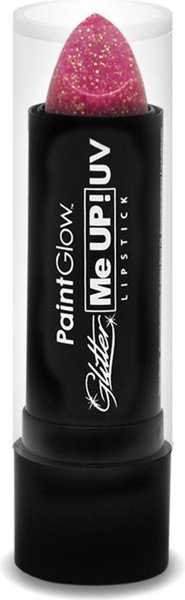 PaintGlow Uv Glitter Lipstick Champagne-Roze ( Roze )