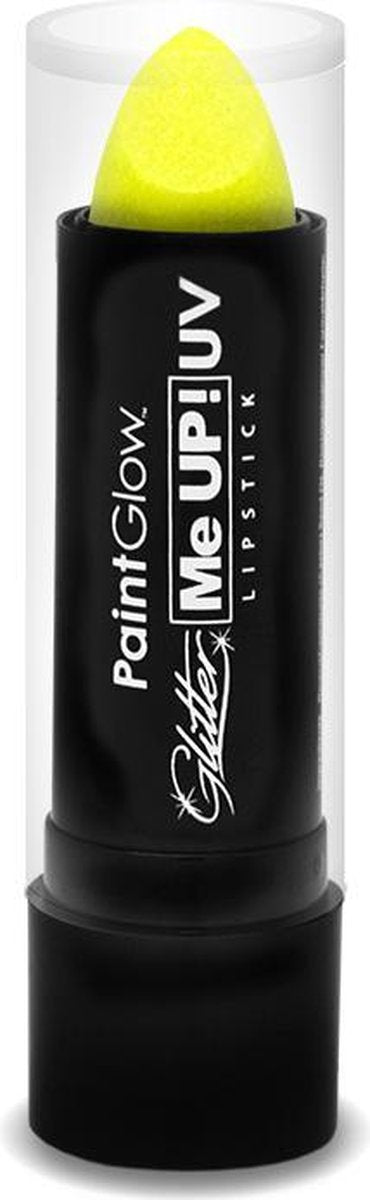 PaintGlow Uv Glitter Lipstick Sherbet Lemon ( Geel )