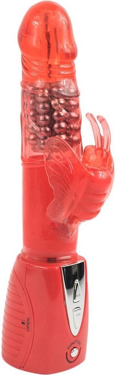 Climax - Climax Joy 3X Multi-Purpose Rabbit Vibe - Red