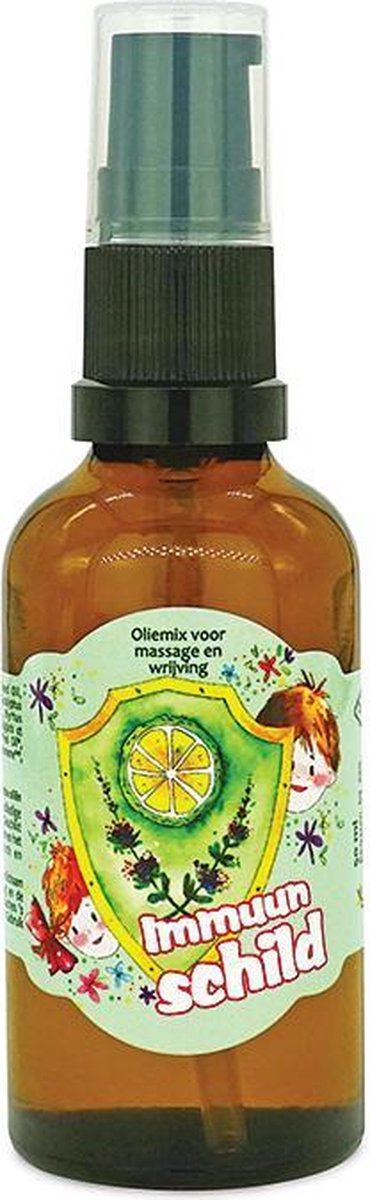 Oliemix voor massage en wrijving Immuunschild 50 ml