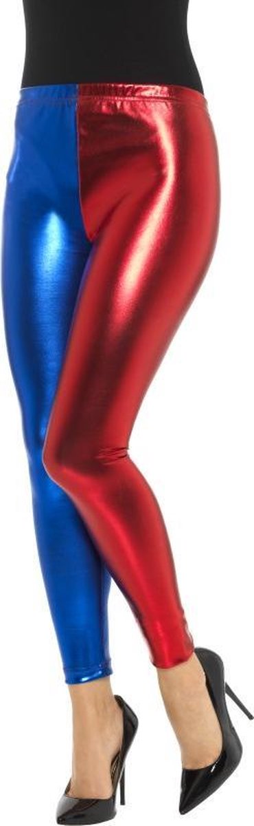Harlequin Cosplay Leggings Metallic