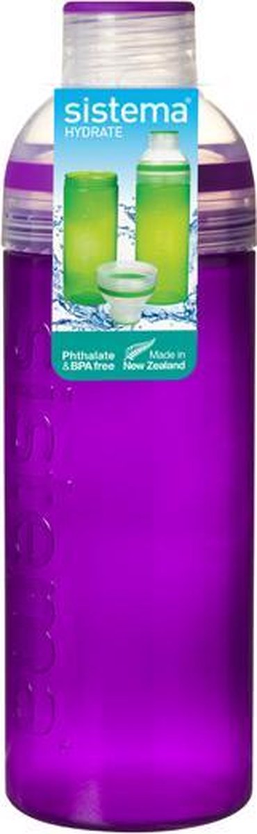 Sistema Hydrate Trio - 700 ml drinkfles - paars