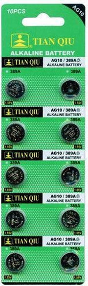 AG10 Batterijen Strip - 10 stuks