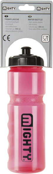 Mighty Bidon Pbo 800ml Transparant Rood