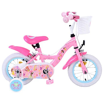 Disney Princess Fiets - 12 inch - Roze - Twee Handremmen