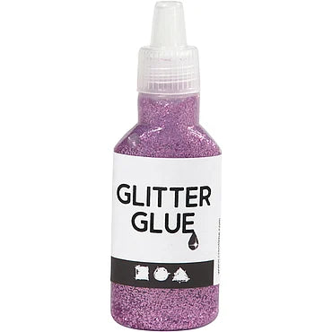 Glitterlijm Paars