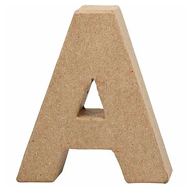 Letter Papier-maché - A
