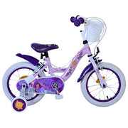 Disney Wish Fiets - 14 inch - Paars - Twee handremmen
