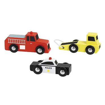 Classic World Houten Hulpdienst Auto's Set