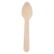 Wegwerp Theelepel Hout 11cm