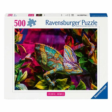Legpuzzel Colorful Animals Kameleon