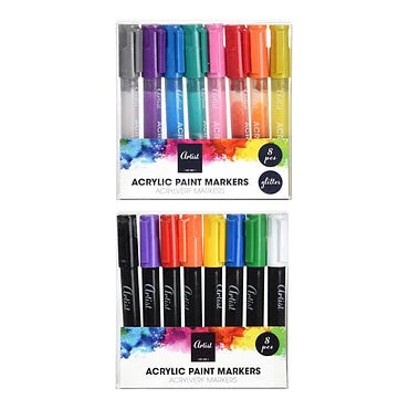 Acryl Verfstiften Glitter