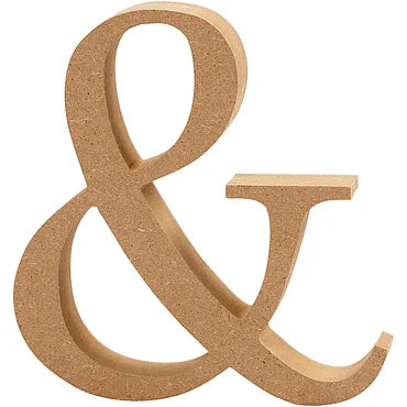 Symbool & MDF 8cm
