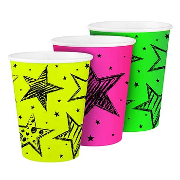 Neon Party Bekers