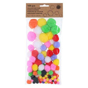 Gekleurde Pompons