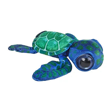 Destination Deep Knuffel Pluche  - Schildpad Groen