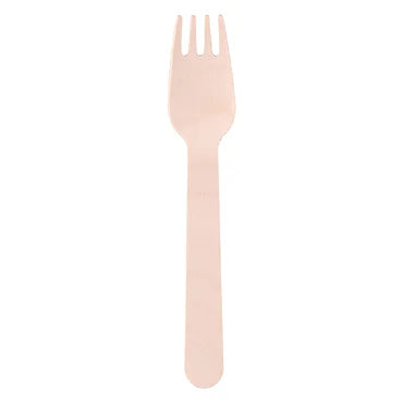 Wegwerp Vork Hout 16cm