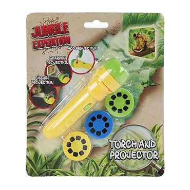 Jungle Expedition Zaklamp Projector met 24 Afbeeldingen