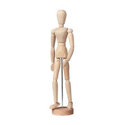 Talens Ledenpop Man 30cm Blank Hout
