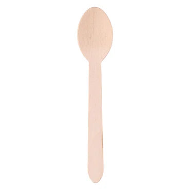 Wegwerp Lepel Hout 16cm