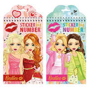 Besties Stickeren op Nummeren