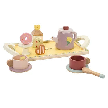 Classic World Houten Theeset Grace met Dienblad