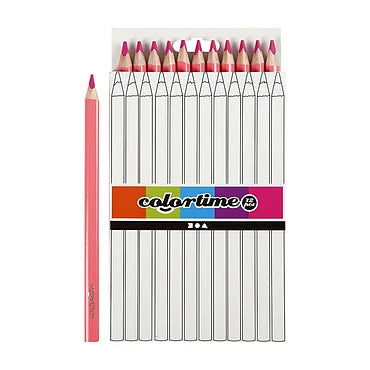 Driehoekige Jumbo Kleurpotloden - Roze