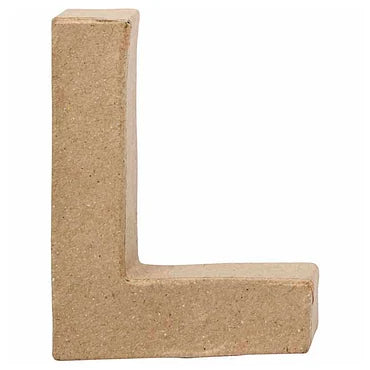 Letter Papier-maché - L