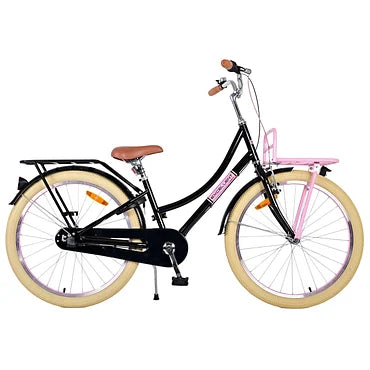 Volare Excellent Fiets - 24 inch - Zwart - 3 Versnellingen