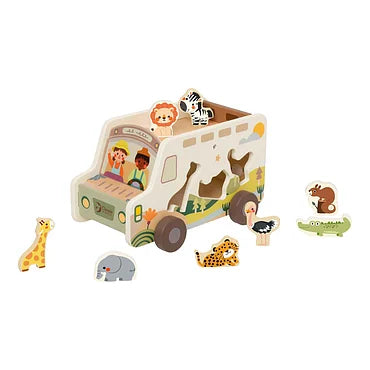 Classic World Houten Avonturen Safari Auto Vormenstoof