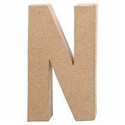 Letter Papier-maché - N