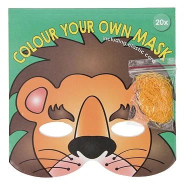 Maskers Maken Knutselboek Dieren