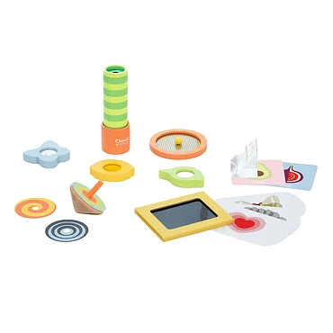 Classic World Optische Experimenten Houten Speelset