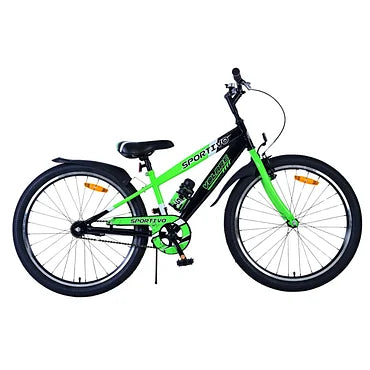 Volare Sportivo Fiets - 24 inch - Zwart Groen