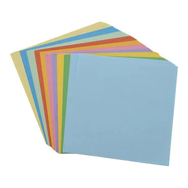 Papier Gekleurd Vierkant